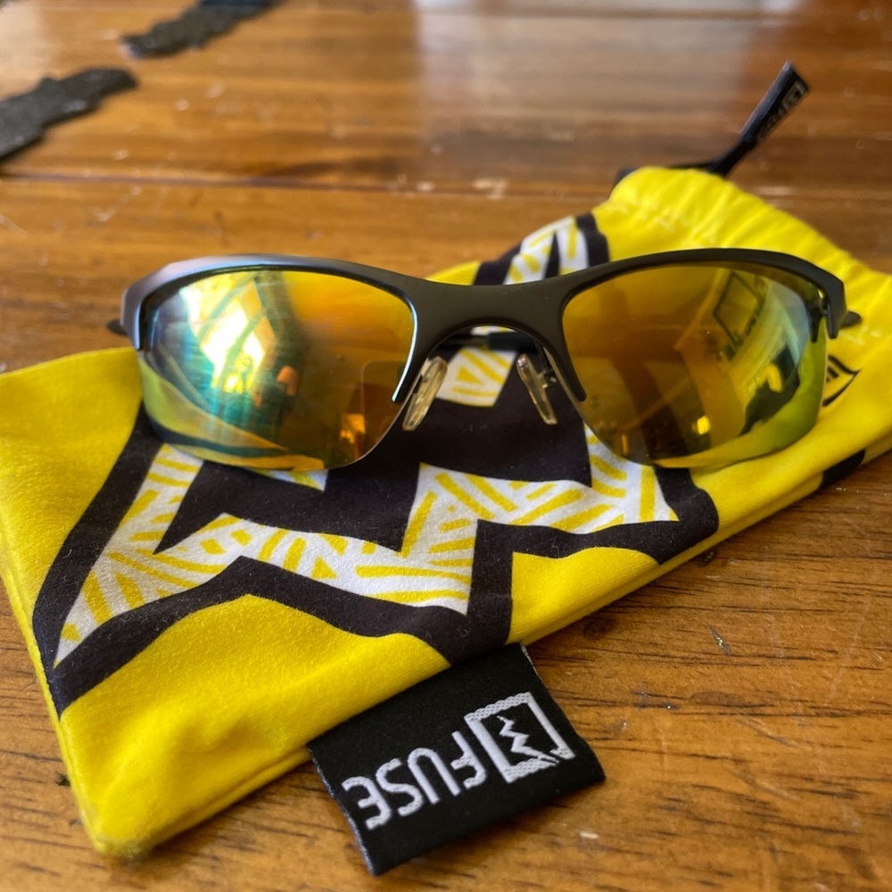 Mens Half Rim Metal Sunglasses 9043 UV 400
